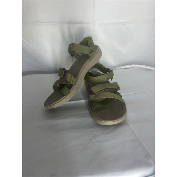 Teva Sanborn Mia Sandal Green Strap Casual LifeStyle Womens Size 9 1116650 - Picture 1 of 9